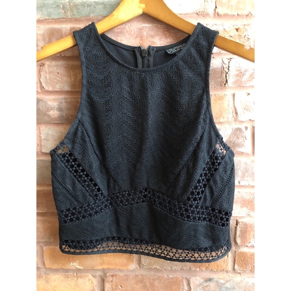 Topshop Tops - ☀️ TOPSHOP, Crop Top, Eyelet Crop Top, Tank Top Topshop Tops - ☀️ TOPSHOP, Crop Top, Eyelet Crop Top, Tank Top